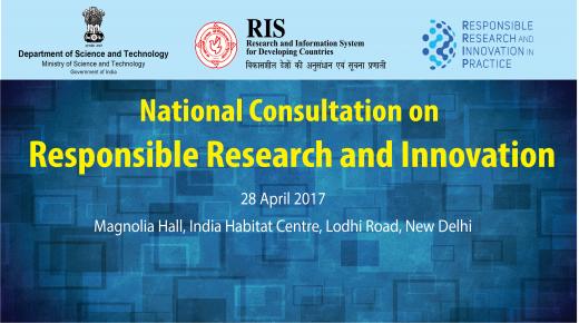 National Consultation on Responsible Research and Innovation