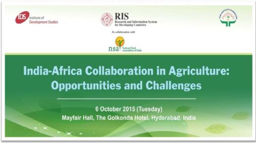 India-Africa Collaboration in Agriculture