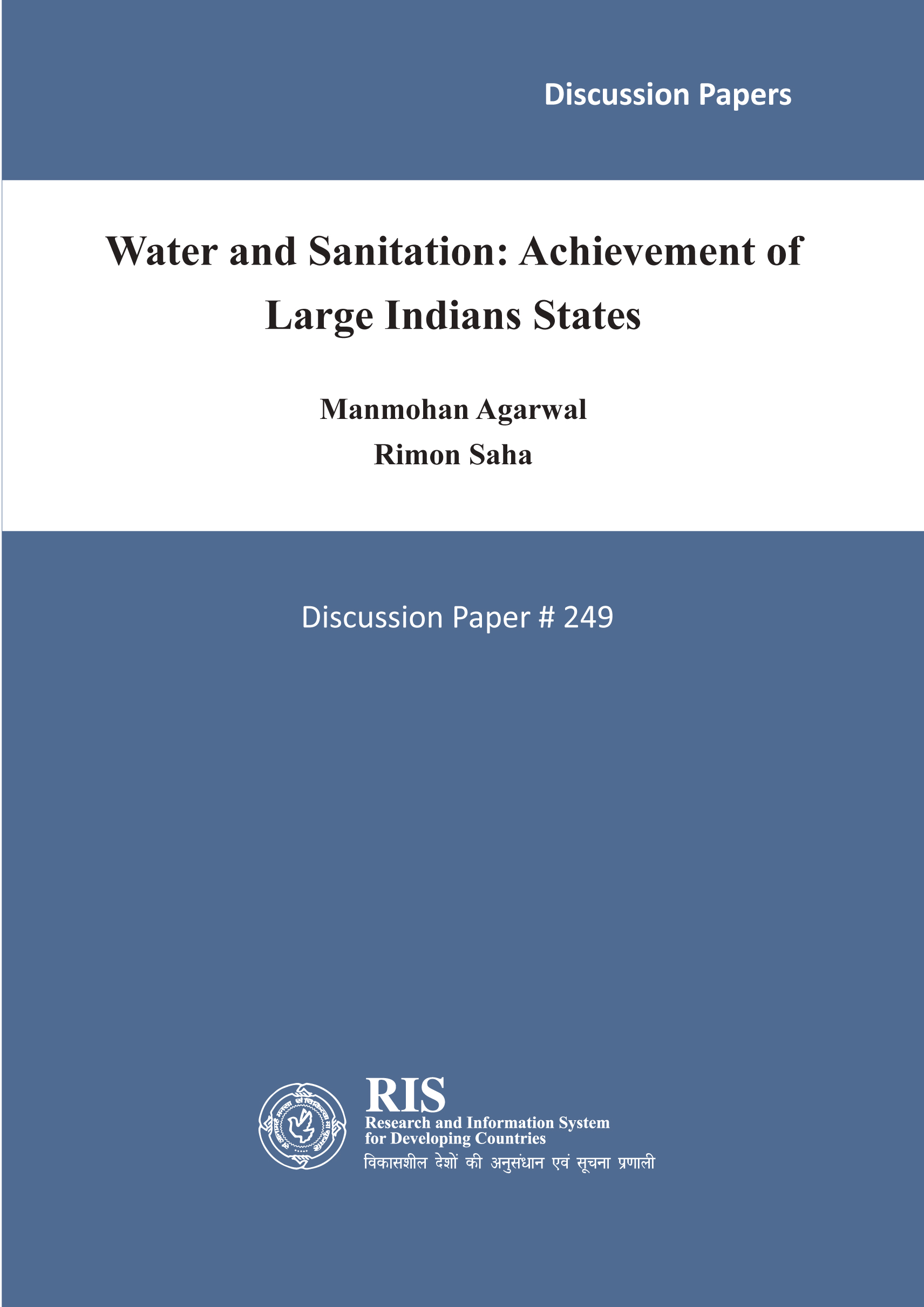 Water and Sanitation