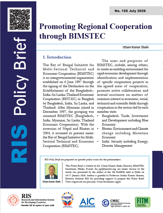 Promoting Regional Cooperation through BIMSTEC