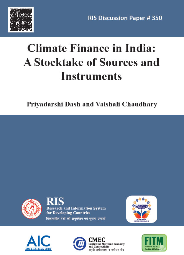 Climate Finance in India:  A Stocktake of Sources and  Instruments 