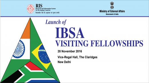 Launch of IBSA Fellowship Programme