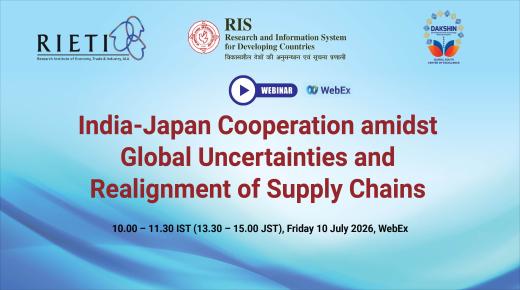 India-Japan Cooperation amidst Global Uncertainties and Realignment of Supply Chains