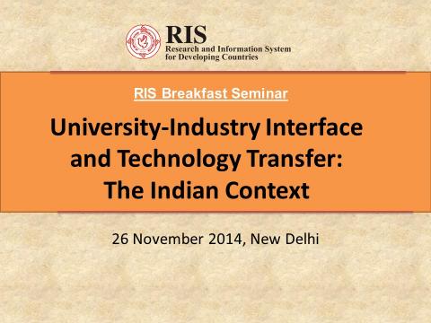 RIS Breakfast Seminar-26 November 2014