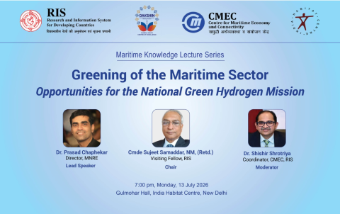 Greening of the Maritime Sector Opportunities for the National Green Hydrogen Mission