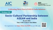 Webinar-III Celebrating 30 yrs of ASEAN-India30 June 2022