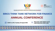 BRICS THINK TANK NETWORK FOR FINANCE ANNUAL CONFERENCE