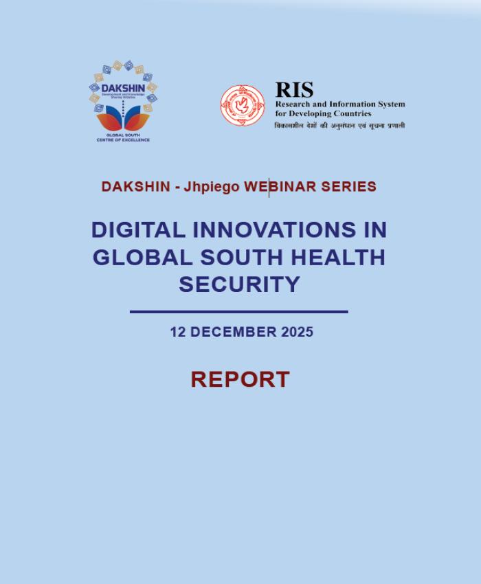 DIGITAL INNOVATIONS IN GLOBAL SOUTH HEALTH SECURITY